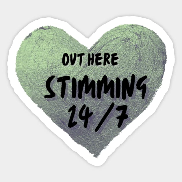 Stimming 24/7 Stimming pride Sticker by system51